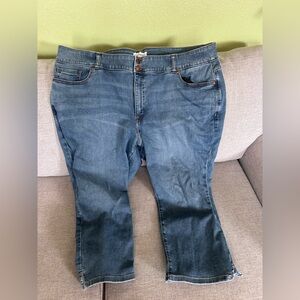 Classic Blue Women's Capris